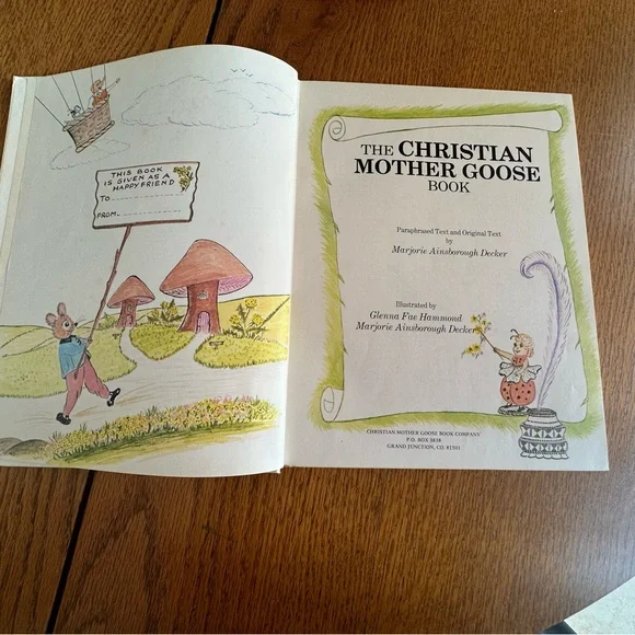 Hardback Book “The Christian Mother Goose Book” - Picture 5 of 13